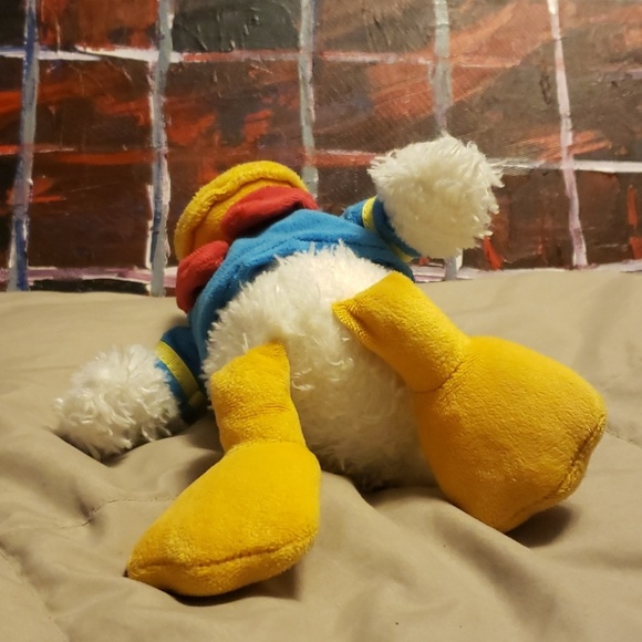Vtg Disneys Donald Duck Plush Stuffed Toy - Picture 2 of 7
